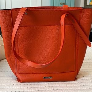 REBECCA MINKOFF STELLA TOTE ORANGE